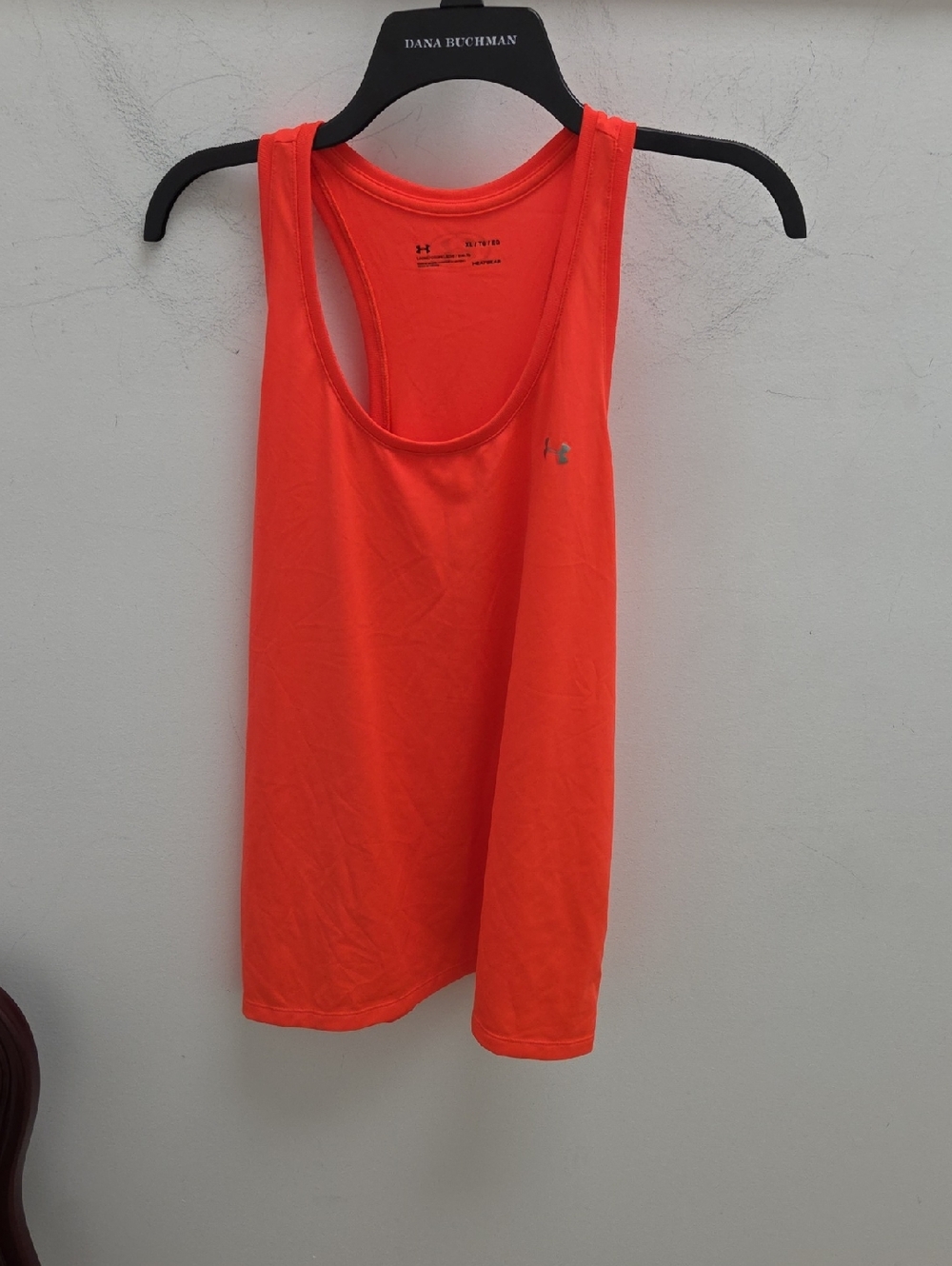 Under Armour Women's Neon Orange Racerback Workout Tank